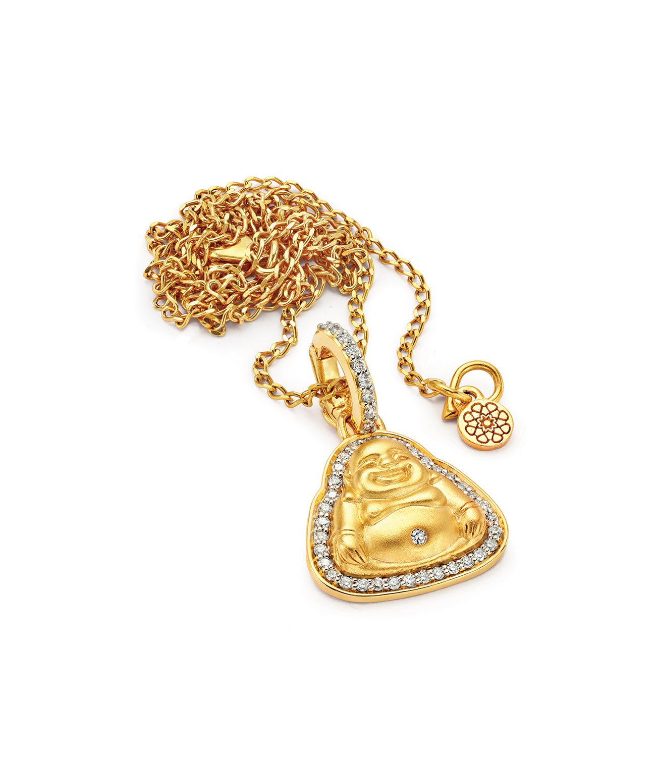 Small Happy Buddha Pendants