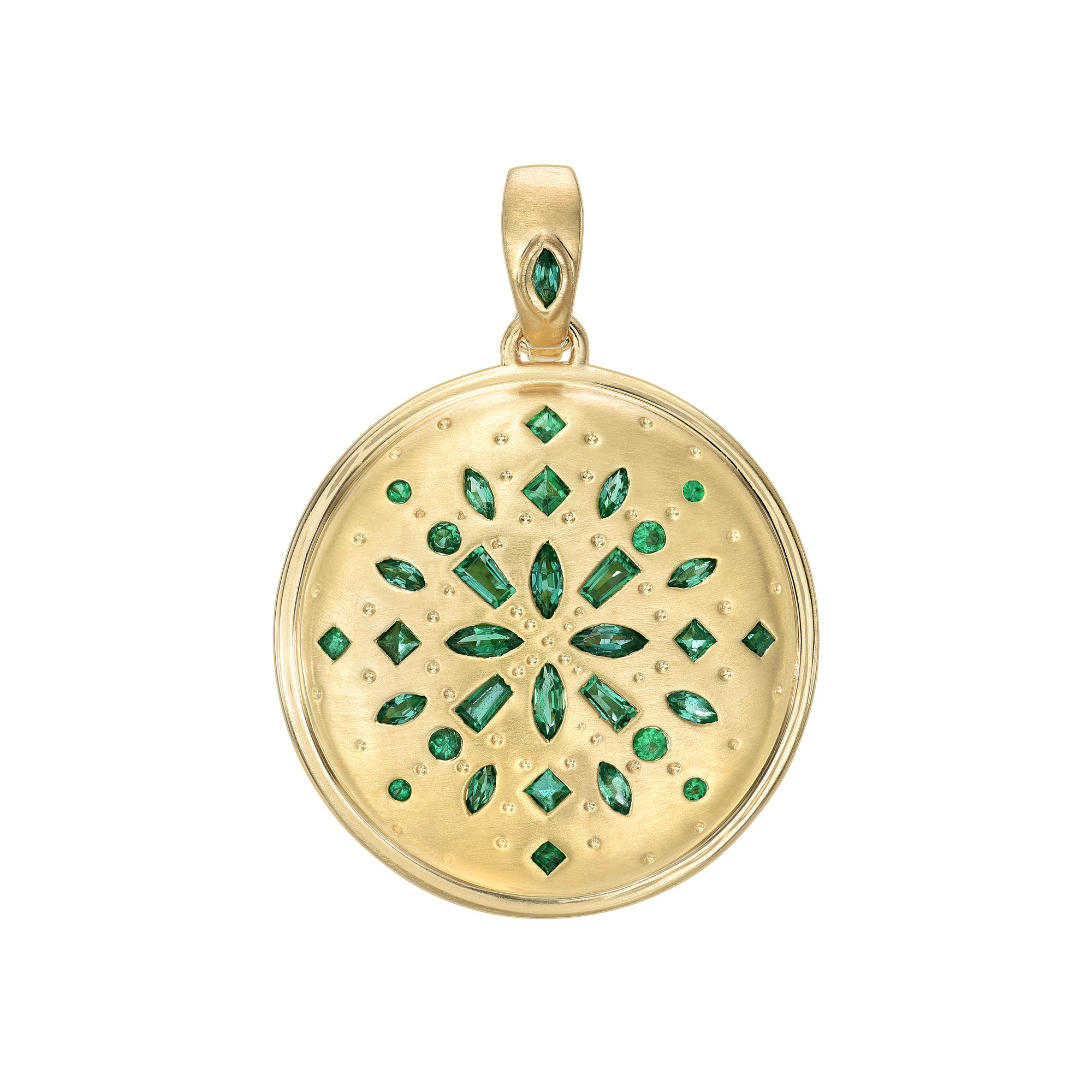 Meredith Young Emerald Chaos Necklace