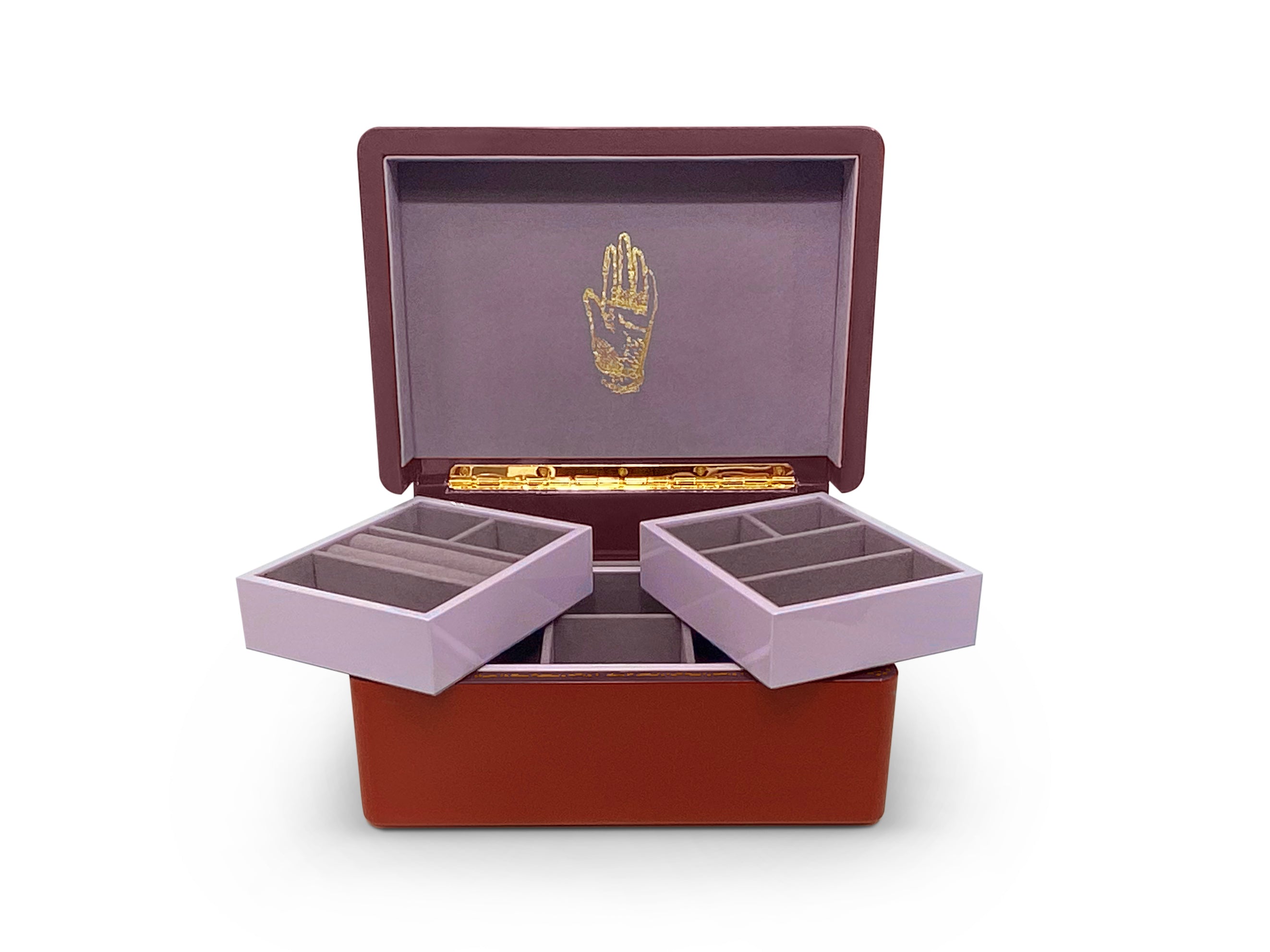 Trove Large Trunk Blush Jewelry Box — Etc